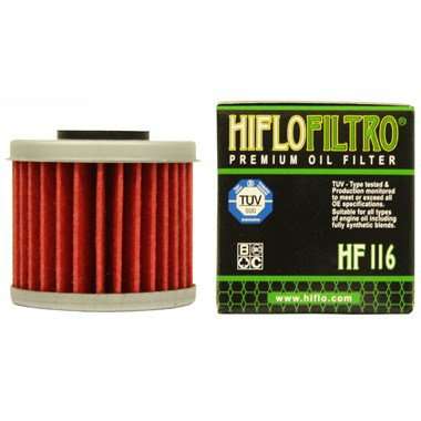 Фильтр масляный HIFLO FILTRO на м/ц Honda TRX&CRF 150&250&450 02-16   =15412-MEB-671, 15412-MEN-671